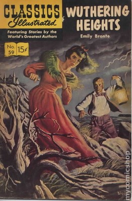 Classics Illustrated 059 Wuthering Heights #5 VG 1966 Stock Image Low Grade