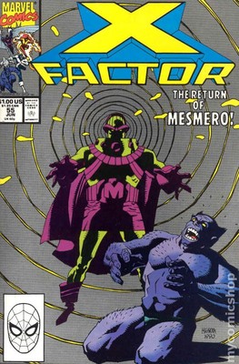 X-Factor #55 VF 1990 Stock Image