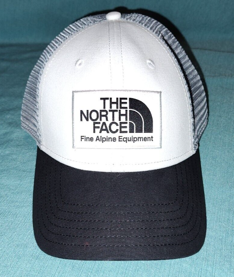 Black White Gray Snapback Trucker Hat