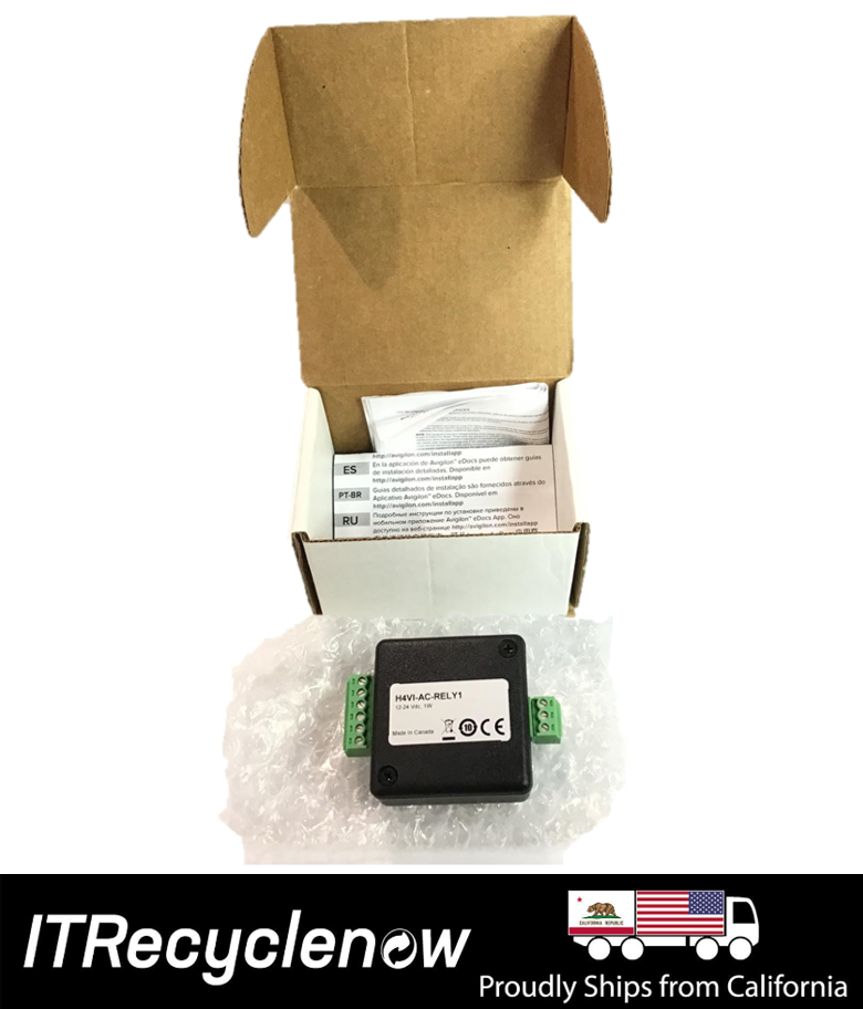 New AvigilonSafety Relay  H4VI-AC-RELY1 for H4 Video Intercom 3.0-H4VI-RO1-IR