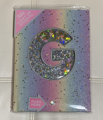 GARNiDELiA grilletto 直筆サイン Justice Girls Light Up Shaky Initial Journal Letter “” G