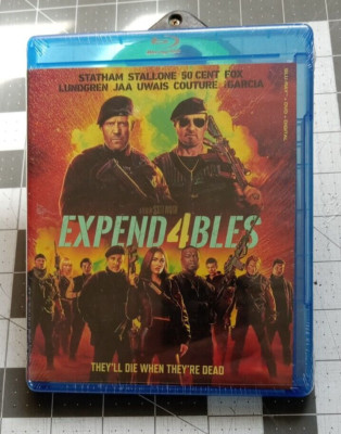 Expend4bles Expendables 4 New (Blu-ray, DVD, Digital Copy) Non Stop Action FShip