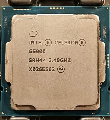 Intel Celeron G5900 Processor 3.4 GHz, 2 Cores, Socket FCLGA1200