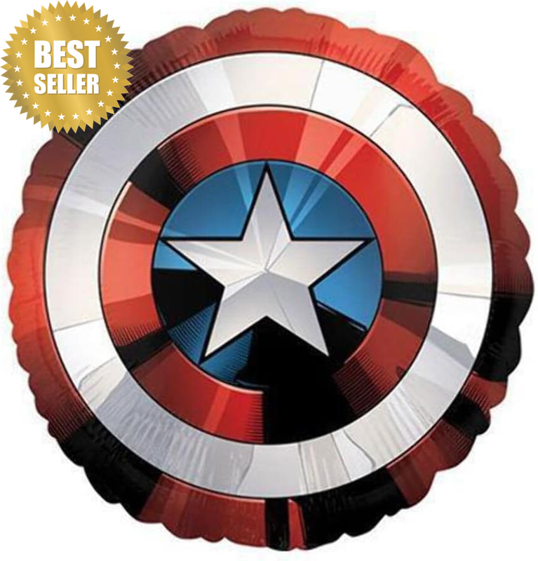 Jumbo Shape HX Avengers Shield Foil Balloon