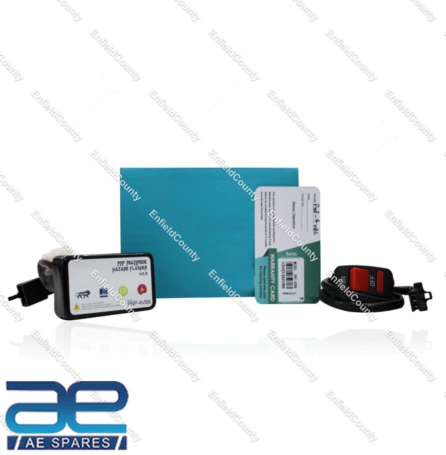 TVS Apache 2V 4V BS6 PNP Hazard Module Adapter Flasher 