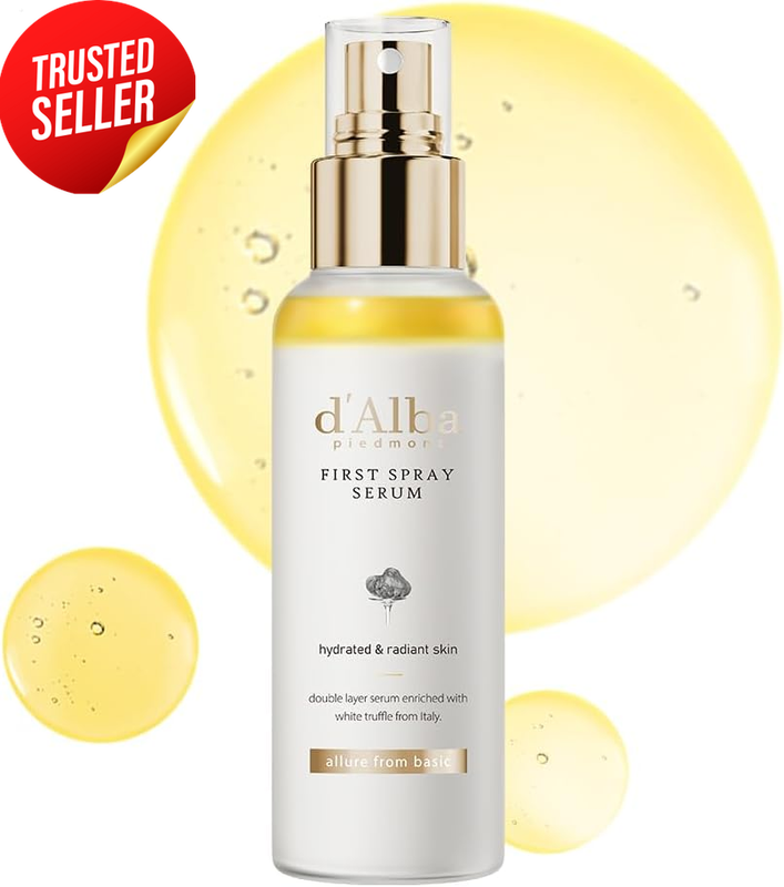 White Truffle Spray Serum Vegan Hydrating Face Mist Korean Skincare 100ml