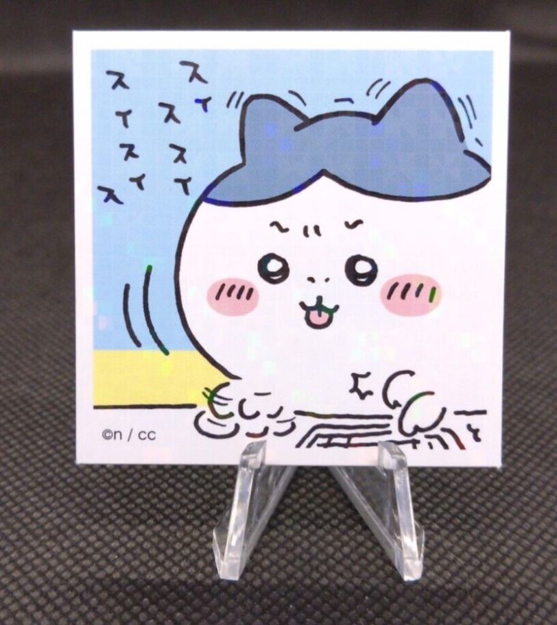 ハチワレ67 ‼️ Hachiware No.67 Chiikawa Seal Sticker Ensky Animation