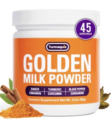 Turmaquik Golden Milk Powder Vegan Non-GMO - 3.2oz