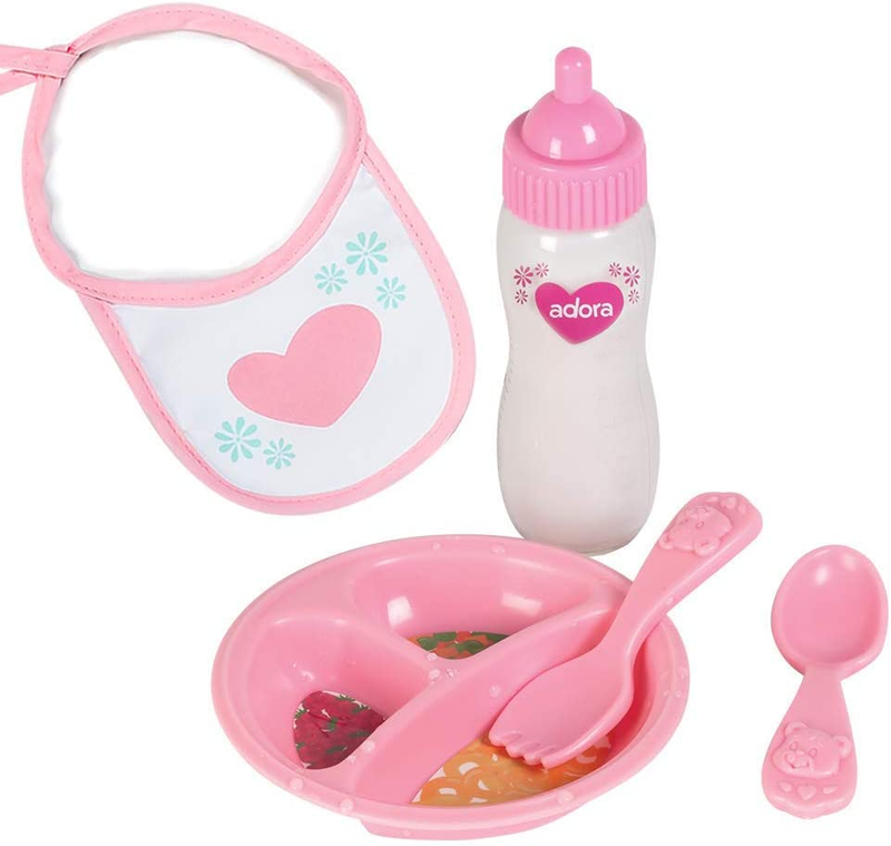 Adora Baby Doll Accessories Magic Feeding Set - Magic Plate,