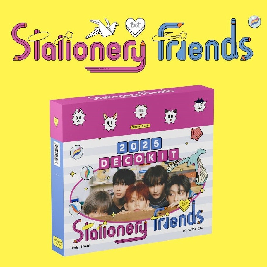 TXT TOMORROW X TOGETHER 2025 DECO KIT Photobook+Photocard+