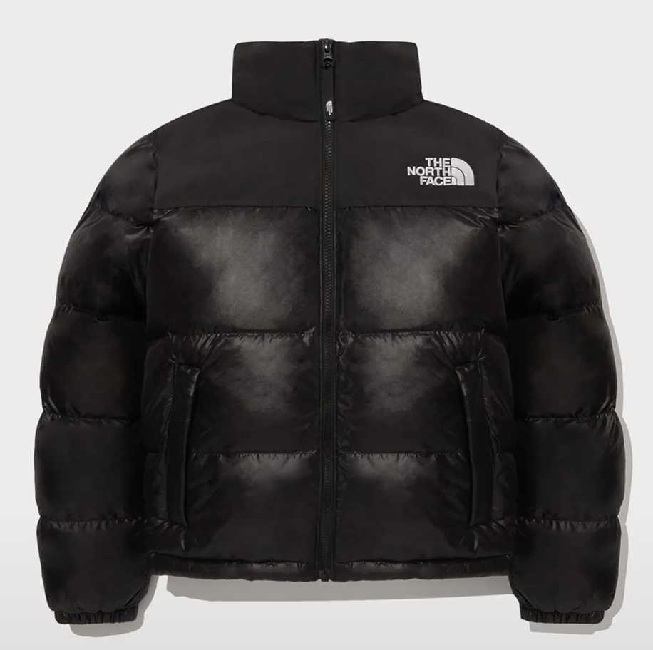 Pre-owned The North Face Authentic Women's Nuptse On Ball Jacket / Heritage Style In Black