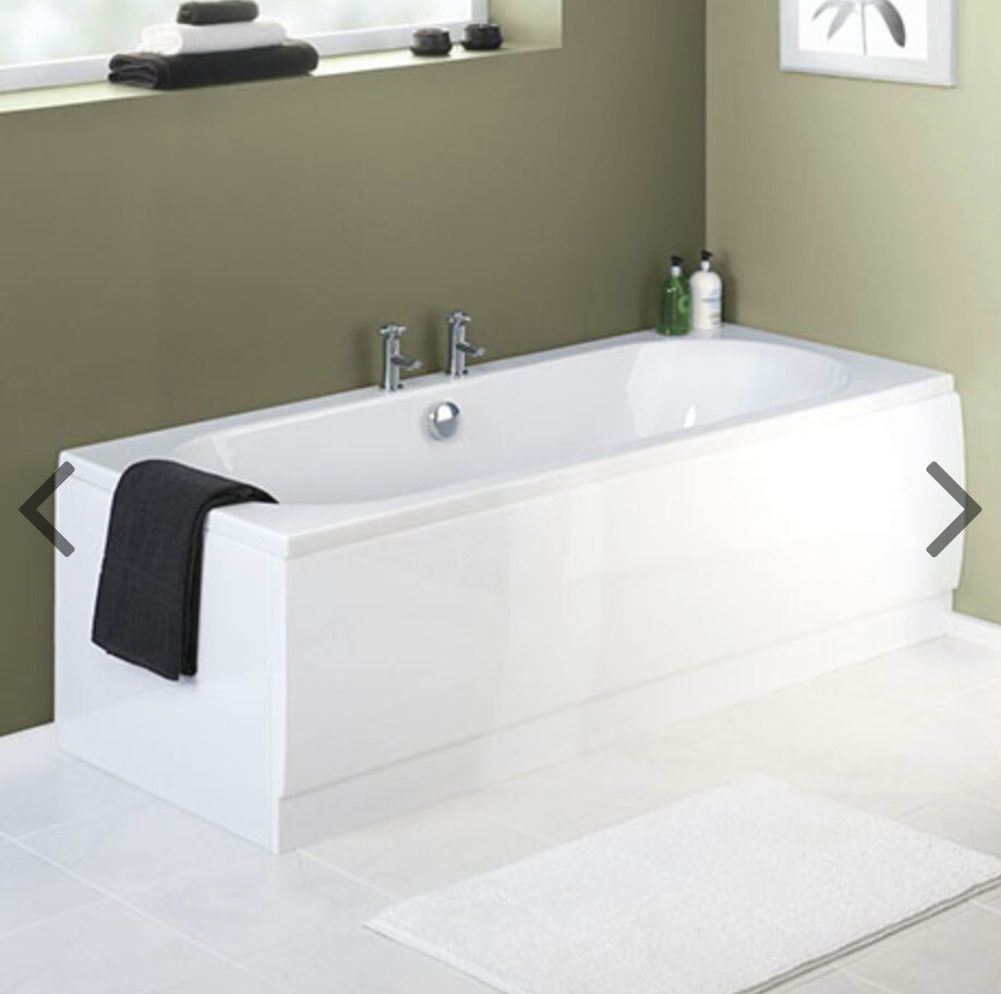 New 1600mm Acrylic Bath Front Panel (end panel available) | in East End ...