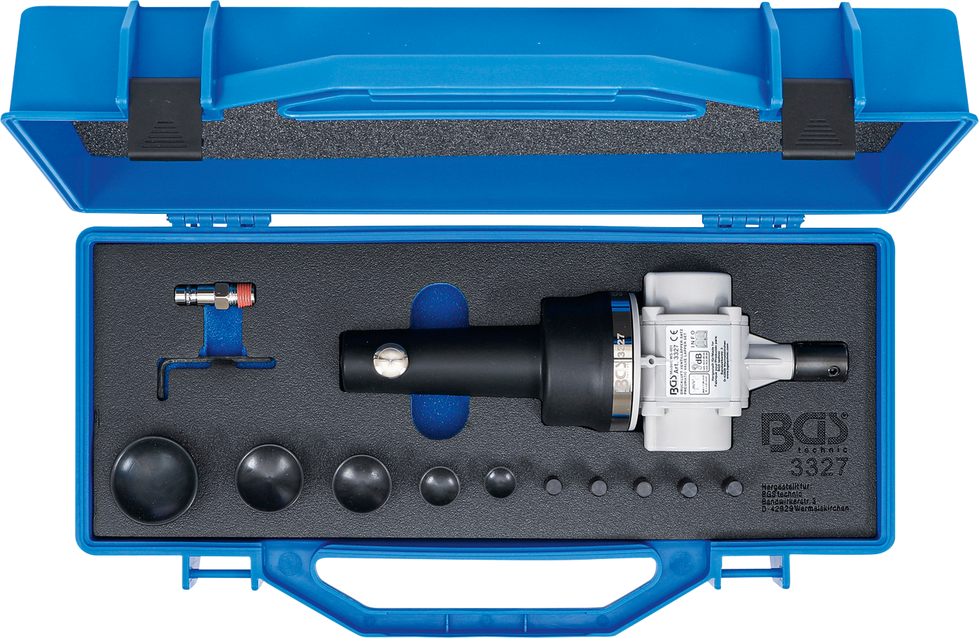 BGS 13 Druckluft Ventilläpper Ein+Auslaß Ventile Einscheifen Schleifen Schleifer