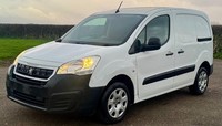 2018 Peugeot Partner 850 1.6 BlueHDi PROFESSIONAL VAN (NO VAT)  PANEL VAN Diesel