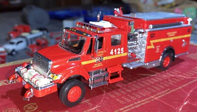 International CXT Kitbash Los Angeles County Fire Department Kitbash Brush Fire