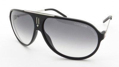 Carrera Sunglasses by Safilo  Black Aviator Grey Gradient Oversize