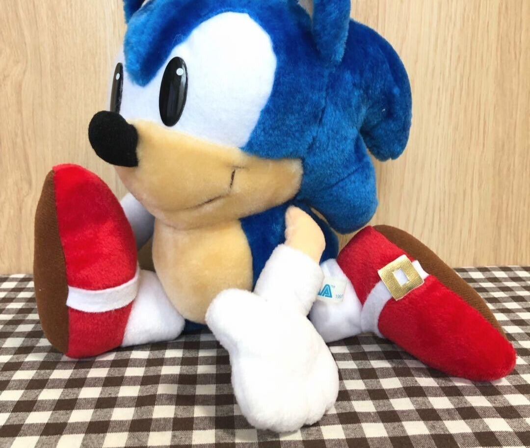 SEGA ソニック・ザ・ファイターズ  1997  ソニック　ぬいぐるみ　希少 m81514779294_1.jpg?1720109706