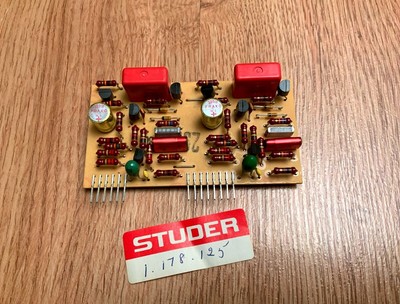 Studer Board  1.178.125.00 New