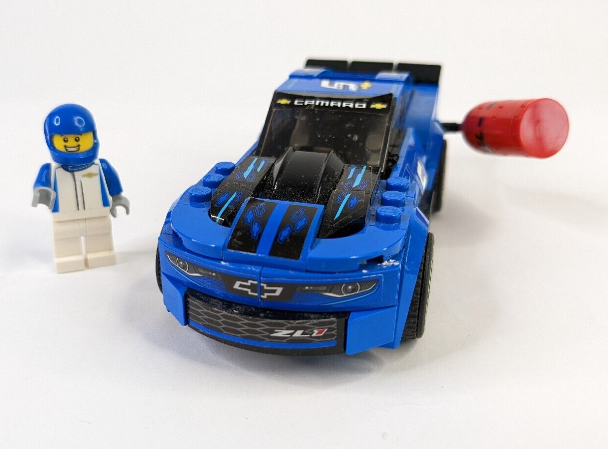 金車　Eiko ons-imp Lego Chevrolet Camaro ZL1 Race Car Driver 75891 Speed