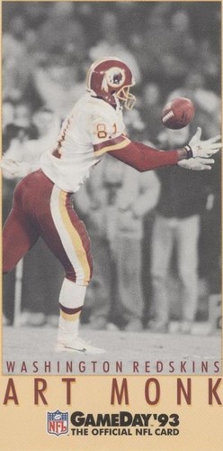1993 Fleer GameDay Art Monk #81