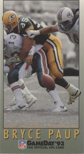1993 Fleer GameDay Bryce Paup #68
