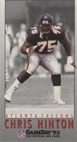 1993 Fleer GameDay Chris Hinton #243