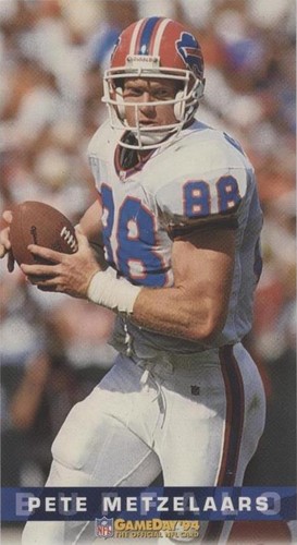 1994 Fleer GameDay Pete Metzelaars #38