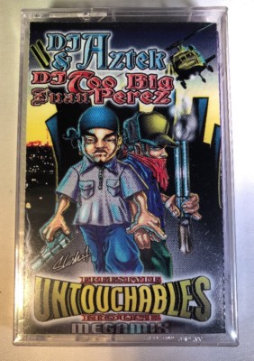 untouchables house and freestyle cassette mixtape by dj Aztek