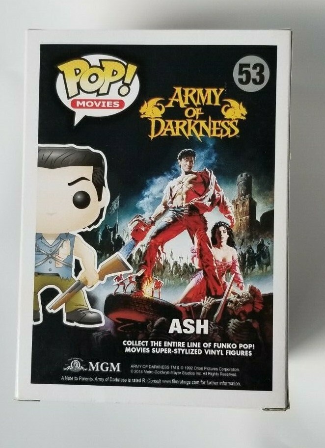 Funko POP Army of Darkness ASH No. 53 Vinyl Figure Original Box