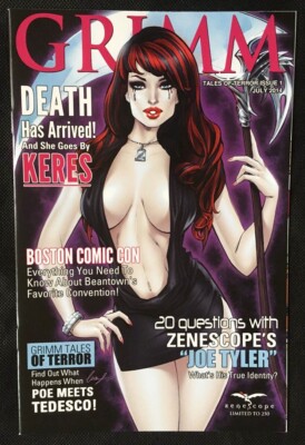 GRIMM TALES OF TERROR V1 #1 NM LE 250 Magazine Style Elias Chatzoudis Zenescope