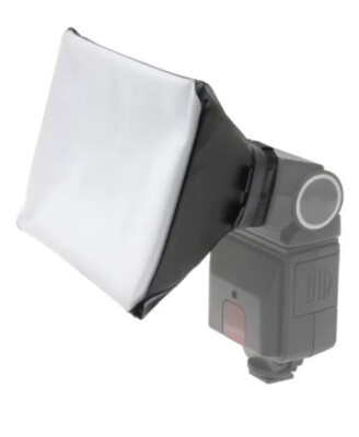 Precision Design Universal DSLR Camera Soft Box Shoe Flash Diffuser NEW SEALED