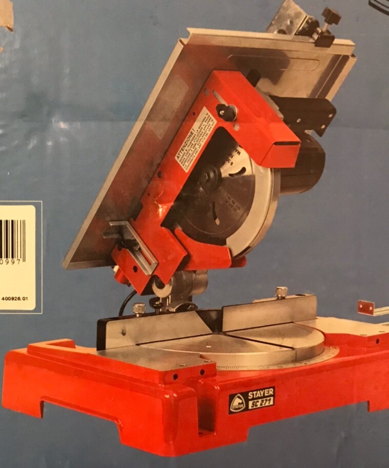 Professional Stayer table / chop saw SC271 New unopened box. 115 volts
