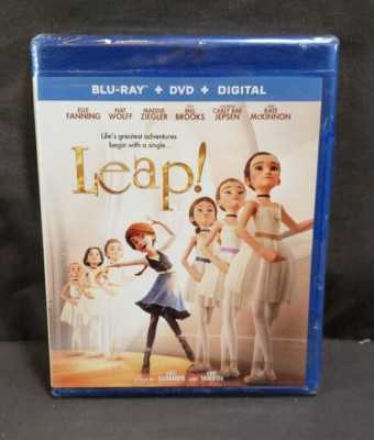Leap! (2017) Blu-Ray + DVD Brand New Sealed