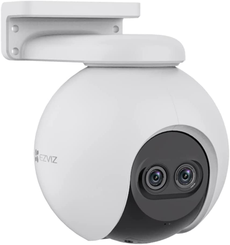 Security Camera Outdoor, 1080P Pan/Tilt/Zoom Wifi Camera, 8× Mixed Zoom and Ai-P