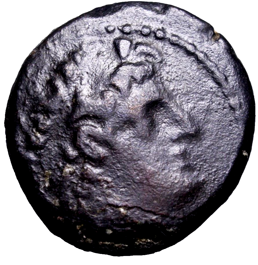 SELEUCID KINGDOM. Antiochus XII (88-84 BC), AE . Damaskos