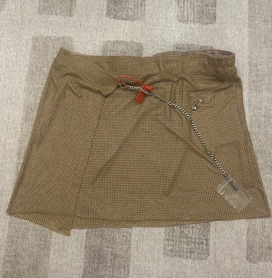 Poster Girl Winona Skirt Dunne XS NWT (Matte Tan, With Lining)