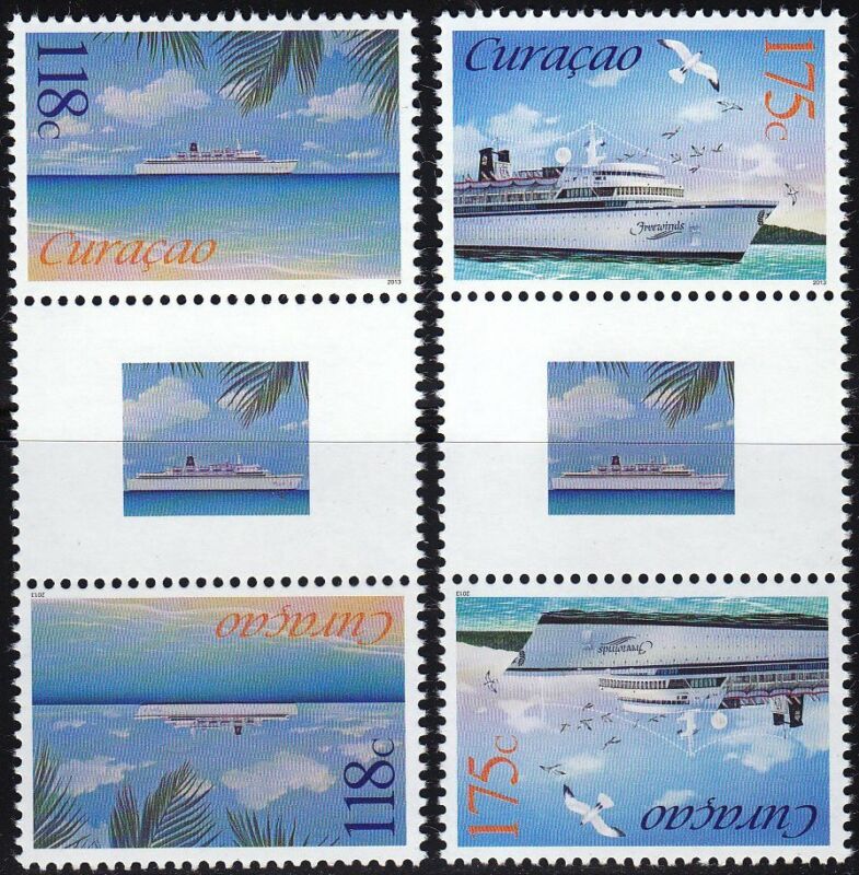 Curacao Issue 2013 (144-145 BP) Ships