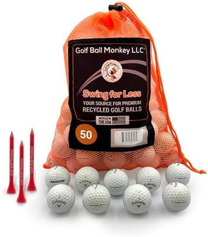 Balls For Callaway 50 Used Mix White - Good Condition - Calla