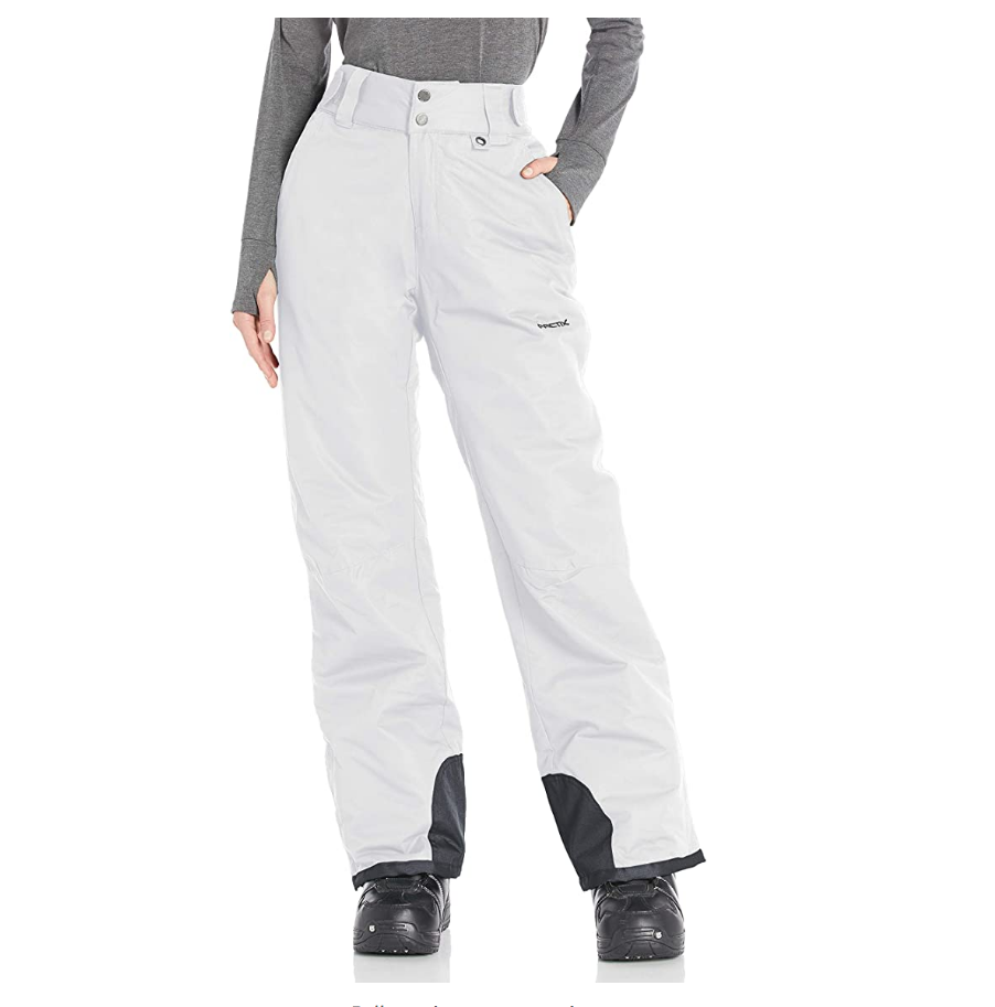 NEW Arctix Women's Snow Sports Insulated Pants, White Large 