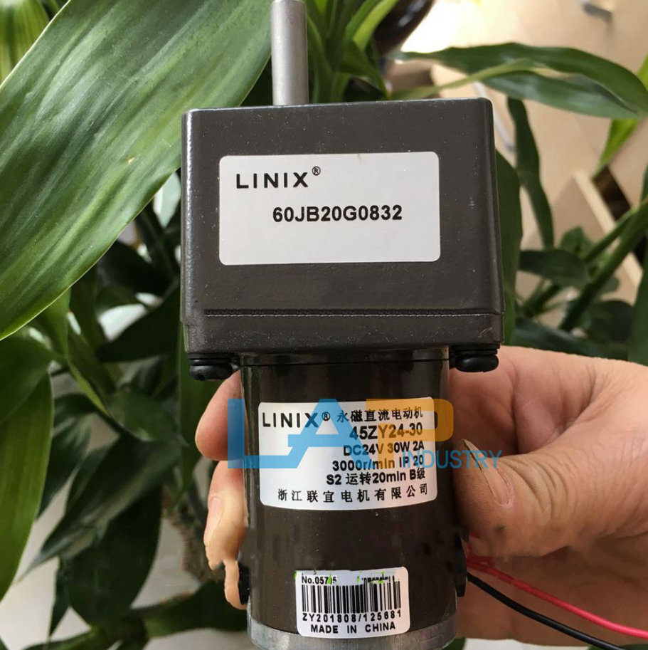 1PC New For LINIX motor 60JB20G0832 DC: 24V 45ZY24-30 DC 30W 2A