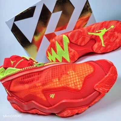 Air Jordan Why Not .6 Men's US 14 Crimson Volt Nike Retro Basketball Streetwear