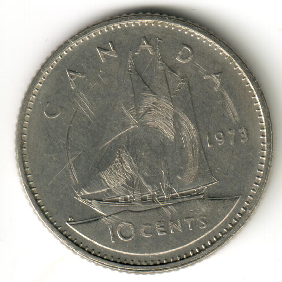 Canada - 10 Cents - 1973 - #1 - Elizabeth II 2nd portrait | eBay