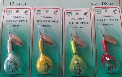 SHIMMER FLY BLADE HOOK BEAD SETUP SPINNER FLIES FOR TROLLING TROUT SALMON TYING