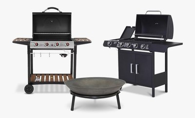 An image depicting Up to 50% off heating & BBQs