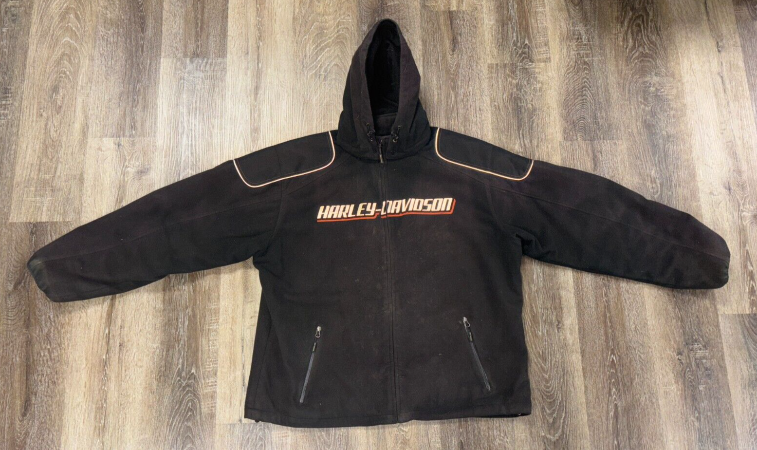 HARLEY DAVIDSON ミリタリージャケット オリーブグリーン NEW Harley Davidson Military Style Olive Green Slim Fit