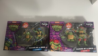 tmnt mutant mayhem making of a ninja lot of 2 : Leonardo And Raphael Target