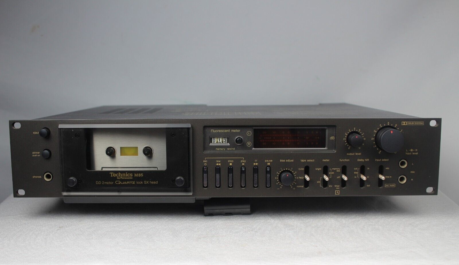 Technics RS-M85 Two Head Cassette Deck NOT WORKING