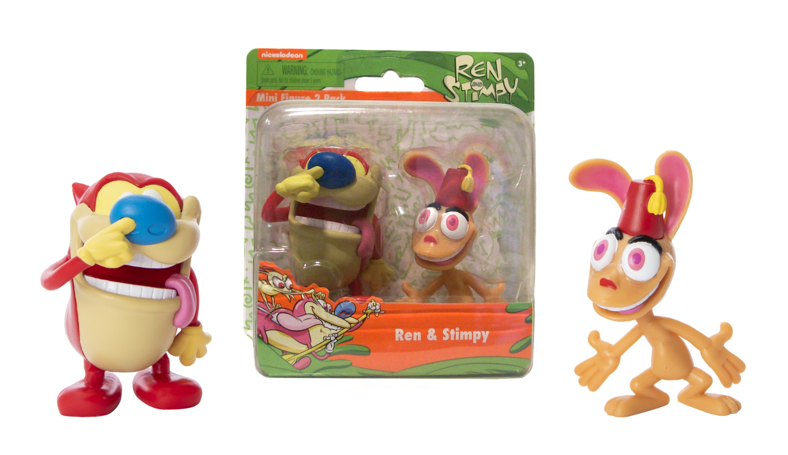 Ren and Stimpy アクションフィギュア 2体セット Ren and Stimpy アクションフィギュア 2体セット Ren & Stimpy