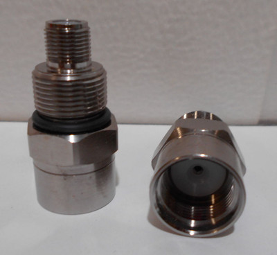 PPC ICHBAFFKS/2 Hardline BAFF Cap Coax Connector Adapter F Female To KS