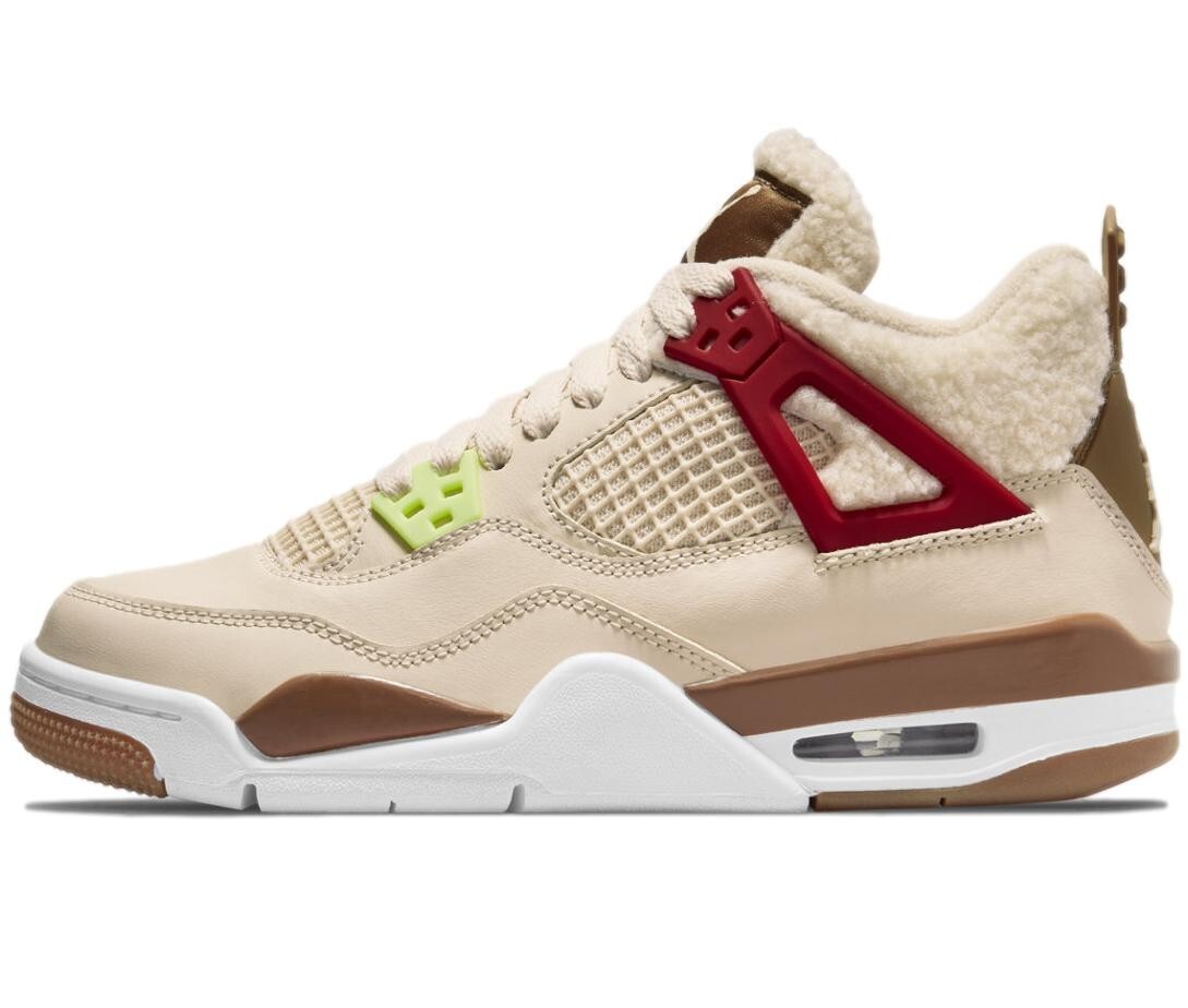 Size 6.5Y - Air Jordan 4 Retro (GS) 'Wild Things' Shoes DH0572-264 B-Grade